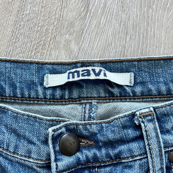 Mavi jeans slim boot cut, super low rise size 27 - Picture 3 of 4